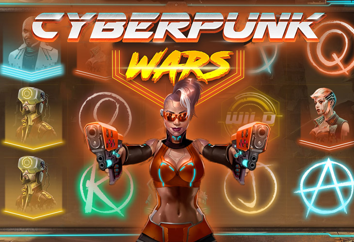 Cyberpunk Wars - Woohoo slot at Casino K Casino