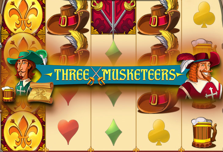 Three Musketeers - Red Tiger Gaming slot at Casino K Casino